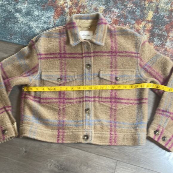 Wilfred free size medium cropped woman’s plaid-jacket - Picture 8 of 15